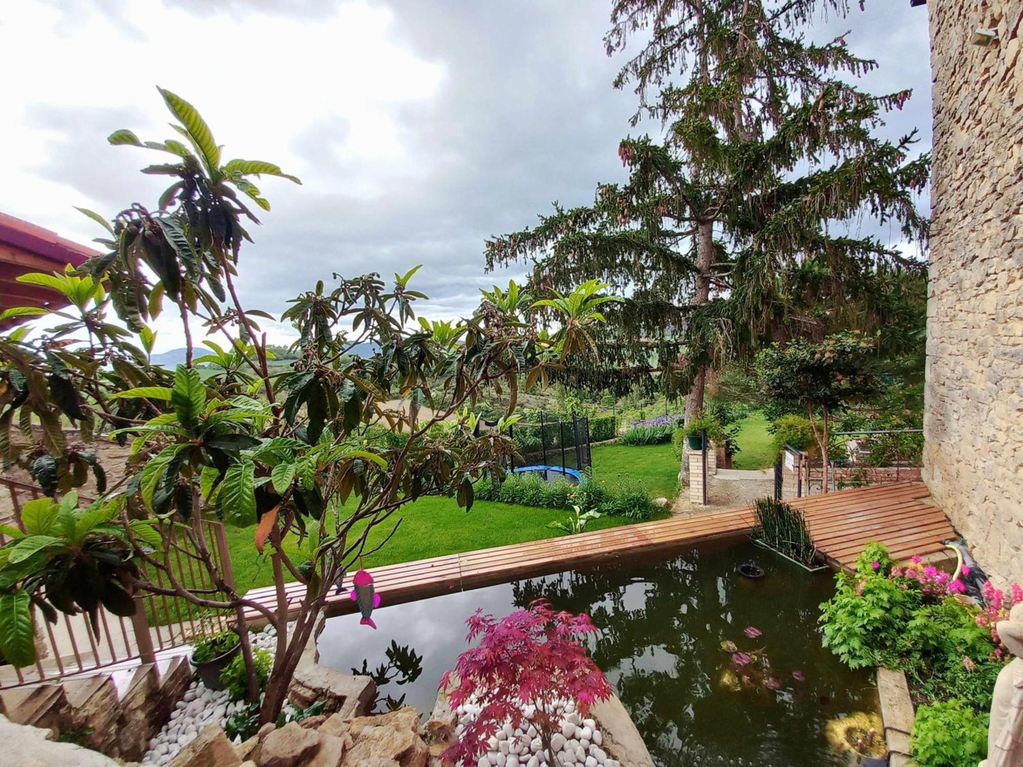 Casa Albaitar Con Piscina Y Sala De Juegos Azcona Luaran gambar